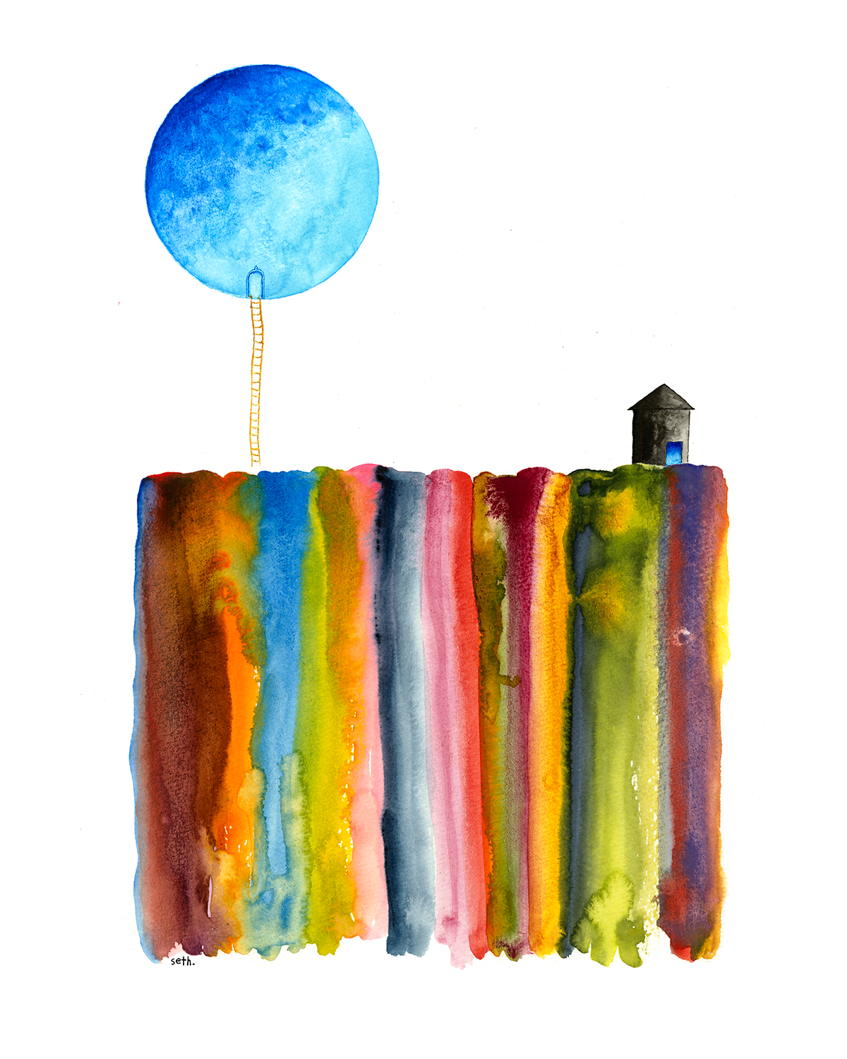 Midnight tea with my neighbor