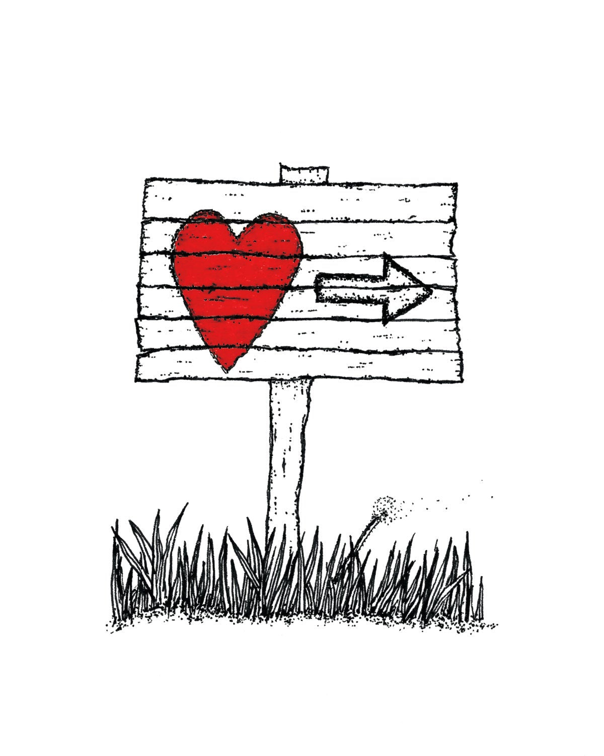 follow the signs.