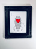 Peter and the Rocket - Framed Limited Edition Print