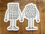 Beautiful Weirdos #37 Sticker