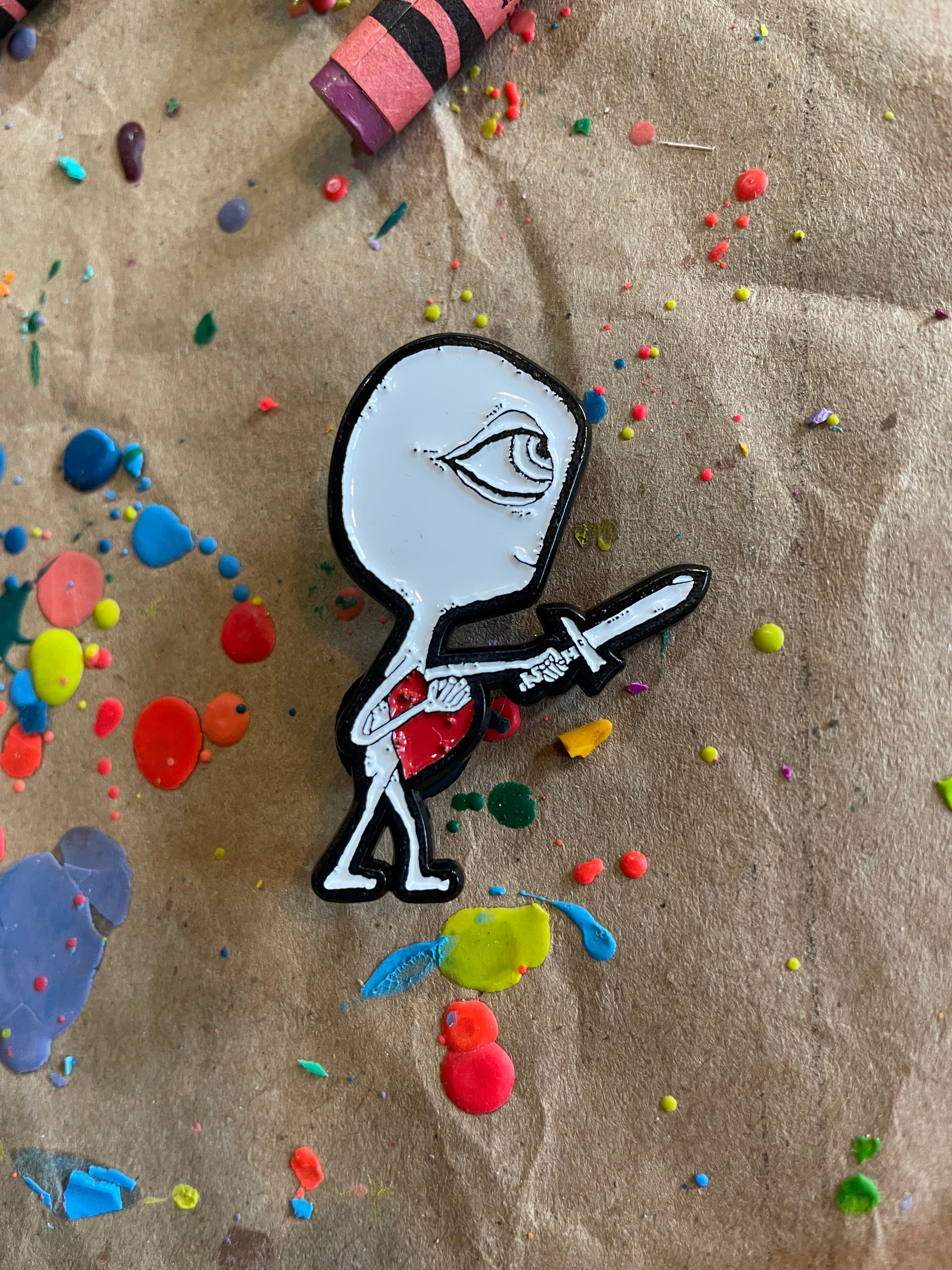 Courage pin