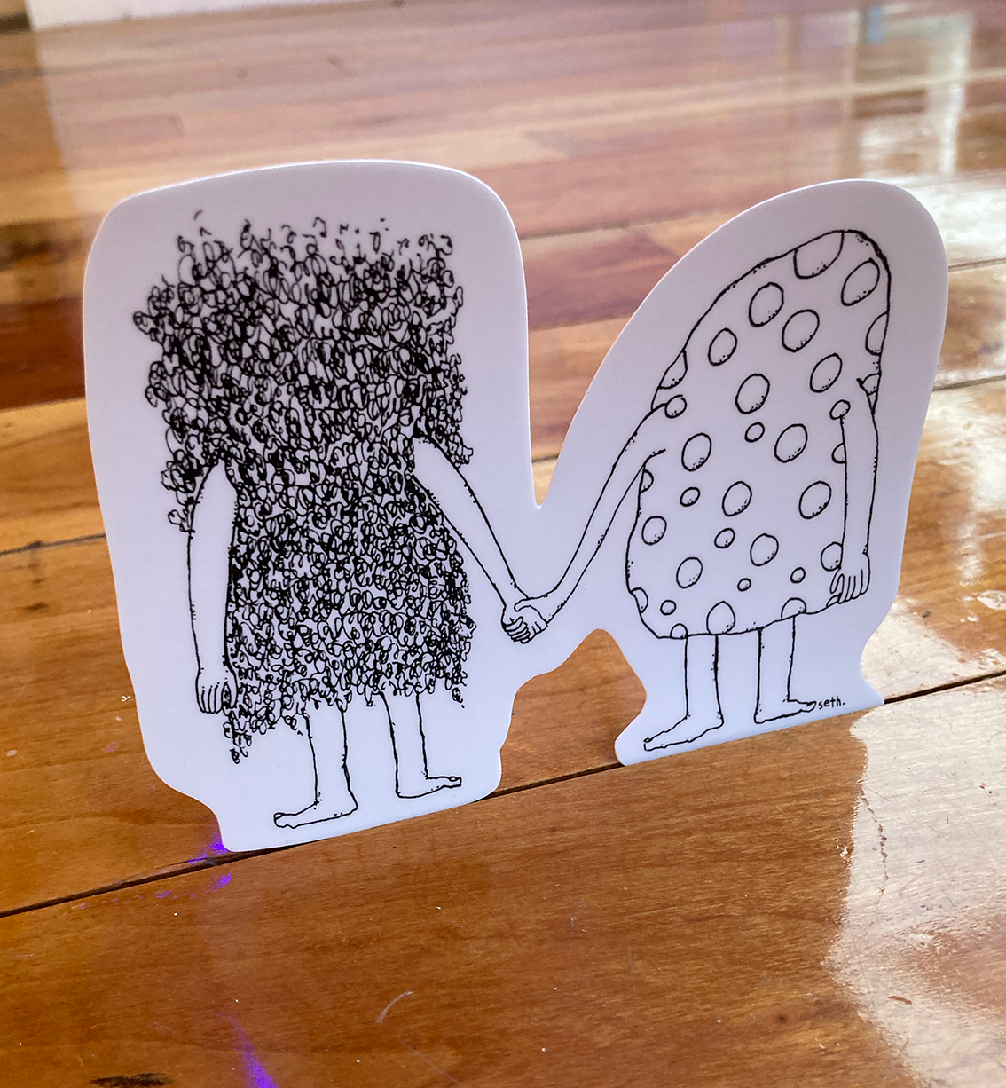 Beautiful Weirdos 10 Sticker